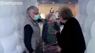 «حباب آغوش» در خانه سالمندان در فرانسه + ویدئو