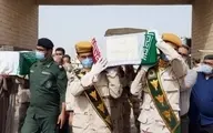 انتقال پیکر ۶۳ شهید دفاع مقدس از مرز شلمچه به کشور