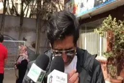 گریه تاثر برانگیز ستاره سابق استقلال و پرسپولیس به خاطر همسرش+ویدئو