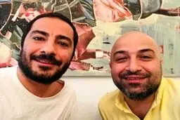نوید محمدزاده با برادرش در قورباغه + عکس 