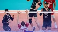 تیم والیبال ایران مقابل لهستان پیروز شد 