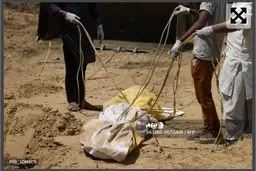 روش هندی ها برای دفن اجساد کرونایی