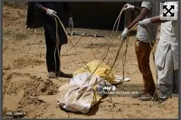 روش هندی ها برای دفن اجساد کرونایی