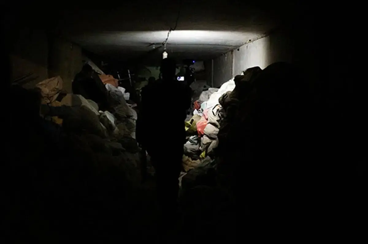 کشف ۵ هزار متر تونل غیرمجاز زیر بازار تهران | هشدار درباره خطر فروریزش +ویدئو