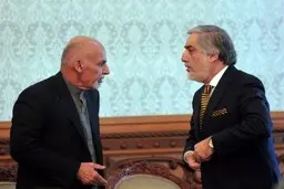 اشرف غنی و عبدالله فردا به طور جداگانه مراسم تحلیف برگزار می کنند! 