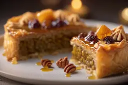 طرز تهیه کیک باقلوا | فکرشو کن یه کیک بپزی با عطر و طعم باقلوا +ویدئو