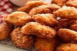 دیگه از بیرون ناگت نخرید | آموزش طرز تهیه ناگت خانگی و اقتصادی +ویدئو