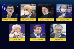 ورود کاندیداهای ریاست جمهوری به محل برگزاری مناظره