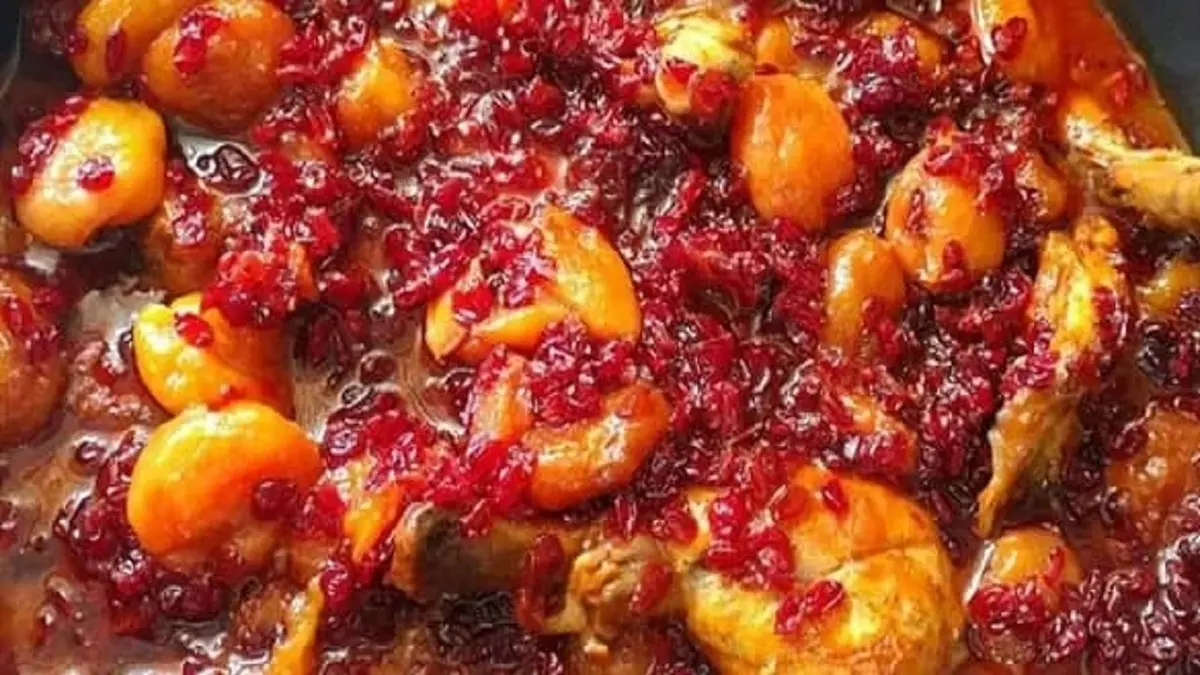 طرز تهیه خورش آلوی مازندرانی | رسپی اصلی خورش آلوی مازندرانی+ ویدیو 