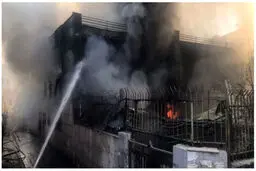 جزئیات آتش سوزی در خیابان خیام تهران