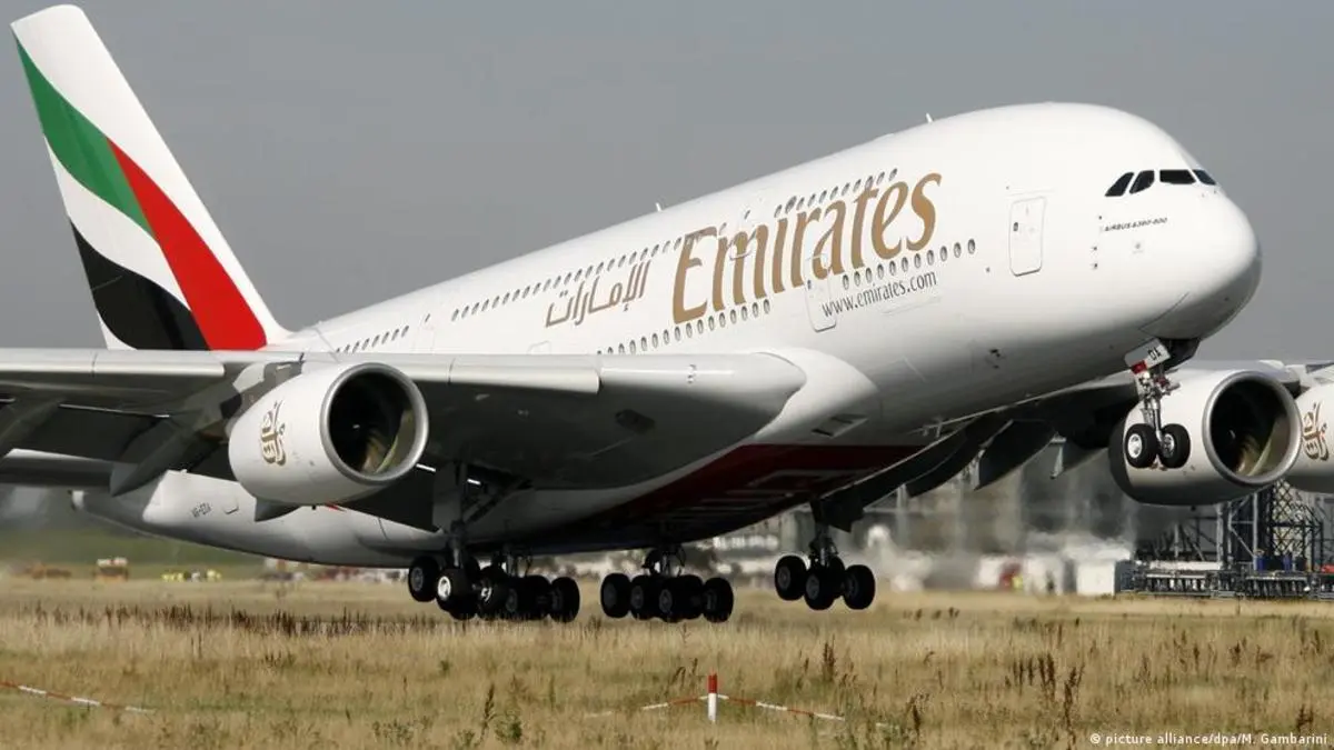 معرفی هواپیمایی امارات به عنوان امن‌ترین خط هوایی جهان