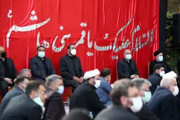 عکسی از فرمانده کل سپاه در نهاد ریاست جمهوری