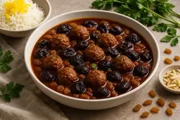 طرز تهیه خورش آلو کشمش | یه خورش متفاوت و خوشمزه برای تویی که عاشق غذاهای جدیدی! +ویدئور