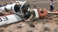 سقوط یک هواپیمای آموزشی در البرز +ویدئو 