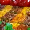 کباب دو رنگ مجلسی؛ چشم‌نوازو خوش طعم|  خوش‌عطرکباب تابه‌ای دو رنگ؛ ترکیب وسوسه‌انگیز مرغ و گوشت در یک تابه