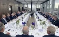 ضیافت ناهار رهبران تجاری در کنفرانس امنیتی مونیخ بدون حضور حتی یک زن!+تصویر
