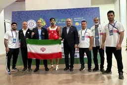 ضرب نخستین مدال طلای کاروان ووشو ایران در مسابقات قهرمانی جهان