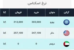 آخرین قیمت ارز، امروز ۶ دی  ۹۹  اعلام شد
