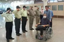 محیط بان قطع عضو شده گتوند از بیمارستان مرخص شد