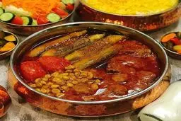 خورش گیاهی و خوش طعم میخوای حتما ببین | طرز تهیه خورش کدو سیب زمینی 