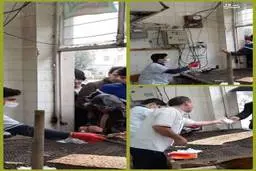 اقدام پسندیده یک نانوا برای پیشگیری از کرونا