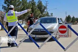 
 محدودیت تردد در ۴ ورودی و خروجی شرق استان تهران اعمال شد