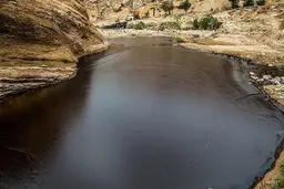  آلودگی نفتی در روستای پگین خوزستان 
