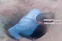سقوط عجیب یک مرد مشهدی در چاه و بالا آمدن عجیب‌تر او!+ویدئو 