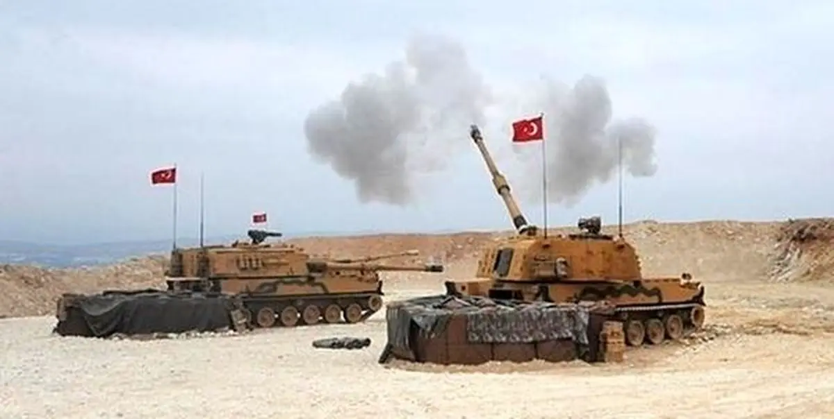 ارتش ترکیه شمال سوریه را گلوله‌باران کرد 