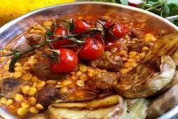  قیمه بادمجان رو تا الان اشتباه درست می‌کردی بیا تا رمز و رازشو بهت بگم | آموزش طرز تهیه قیمه بادمجان +ویدئو