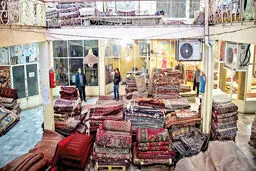 فرش ایرانی از عرش افتاد