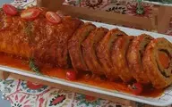 رولت خانگی با سس مخصوص؛ یه طعم بی‌نظیر | رولت گوشتی مجلسی؛ خوشمزه‌تر از فست‌فود!