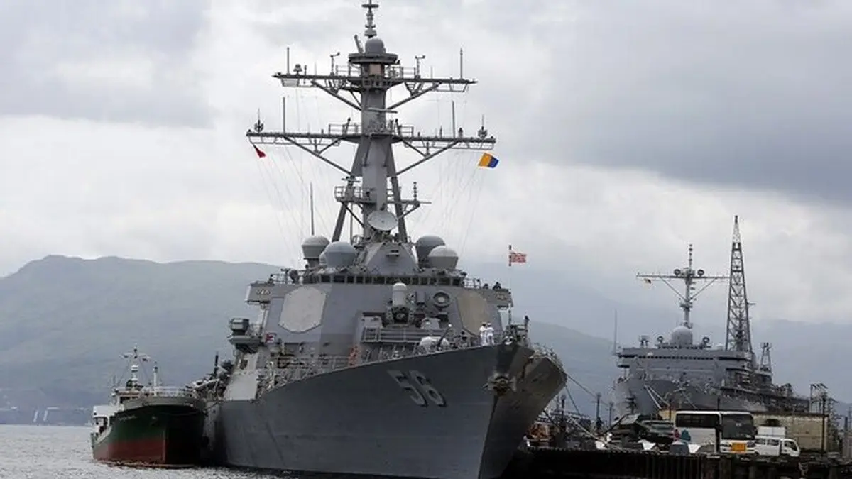 نیروی دریایی آمریکا  |   مرزهای روسیه در دریای ژاپن را به رسمیت نمی‌شناسیم 