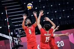  جایگاه نهایی والیبال کشورمان در المپیک توکیو