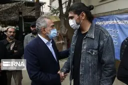 دیدار وزیر ارشاد احمدی‌نژاد با پسر نادر طالب‌زاده جنجالی شد+تصویر