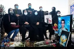 برگزاری  مراسم چهارمین سالگرد آتش‌نشانان شهید حادثه پلاسکو + عکس
