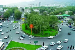  پل تجریش در اوایل دهه ۶۰ +عکس