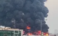 امارات متحده عربی | آتش‌سوزی مهیب غروب چهارشنبه در بازار مرکبات عجمان