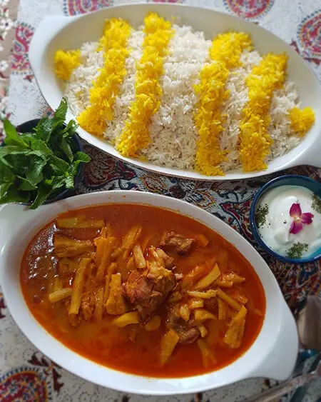 خورش کنگر طعمی بهاری و دلچسب برای سفره‌های ایرانی | طرز تهیه خورش کنگر +ویدیو