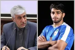 پیام تبریک وزیر ورزش و جوانان پس از مدال طلای محمد هادی ساروی 