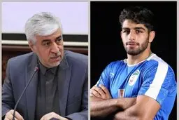 پیام تبریک وزیر ورزش و جوانان پس از مدال طلای محمد هادی ساروی 