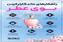 با این راهکارهای جالب بوی عطرتان را ماندگارتر کنید