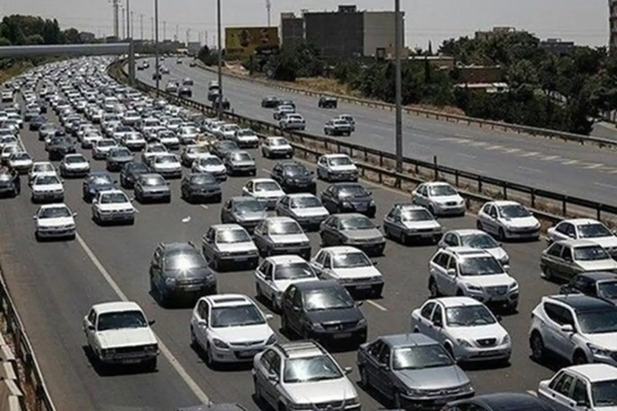 ترافیک نیمه سنگین در خروجی های پایتخت