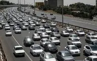ترافیک سنگین در محور فیروزکوه و دماوند