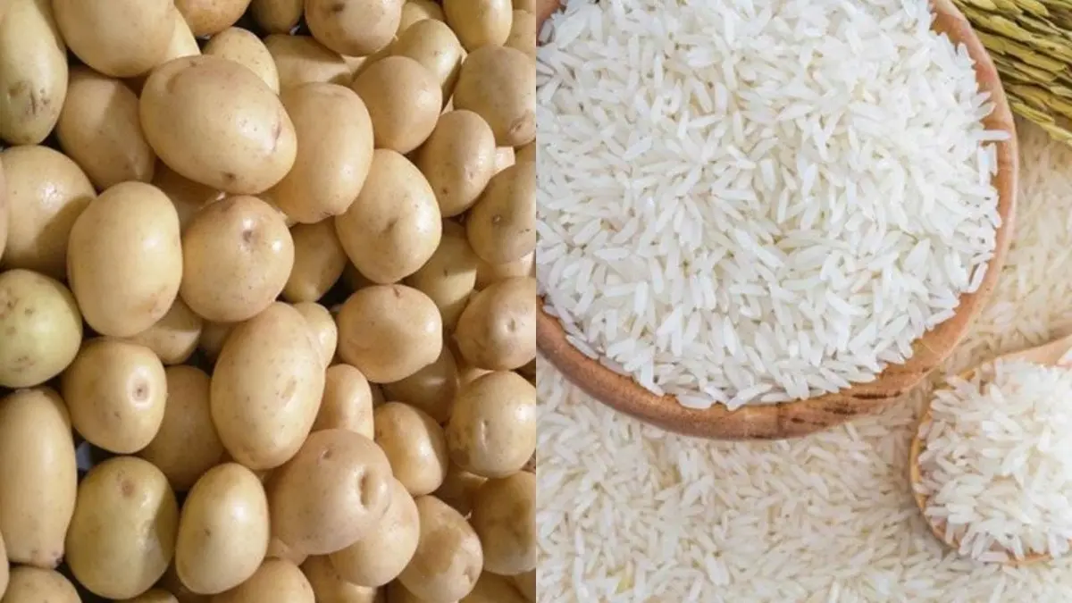 بازار برنج و سیب زمینی در دست دلالان