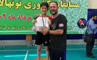 طلای تاریخی پینگ‌پنگ ایران در نروژ | قهرمانی یاسین شعاری در رده زیر ۱۳ سال
