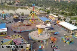 سقوط دو کودک از ترن هوایی | حادثه وحشتناک در شهر بازی 