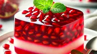 آموزش مرحله‌به‌مراحل تهیه «ژله انار» ویژه شب یلدا | طرز تهیه ژله انار یلدایی +ویدئو