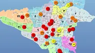 اکثر مناطق تهران در وضعیت قرمزِ آلودگی هوا