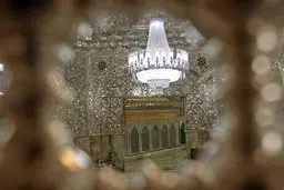 بازیگر مشهور ایران خادم حرم حضرت معصومه شد!+ تصاویر 